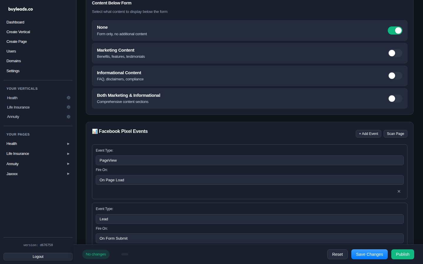 AI content generation options